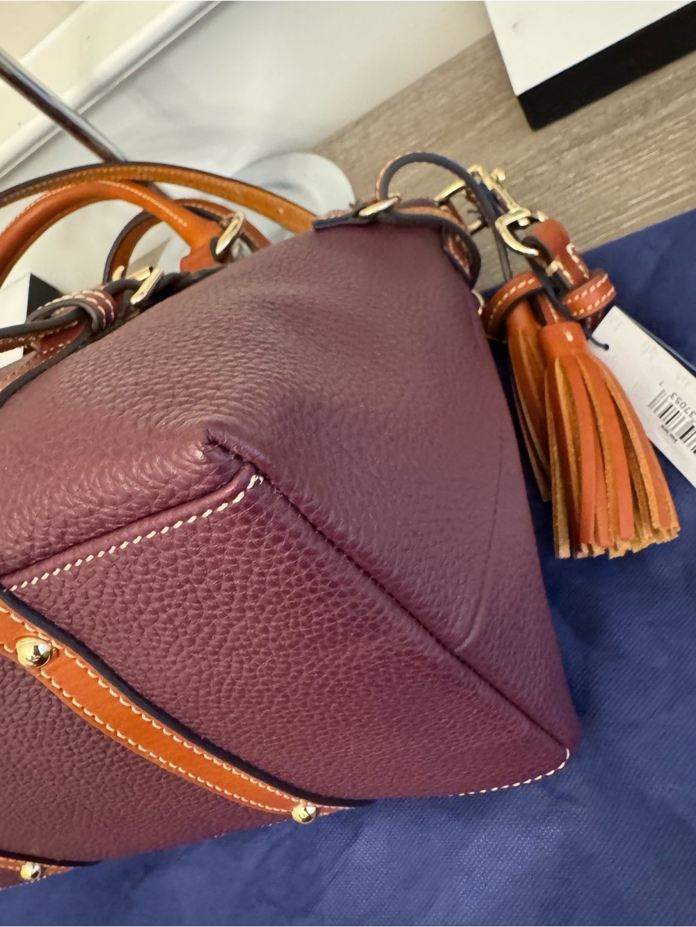 Dooney & Bourke Bristol Satchel - Picture 10 of 14